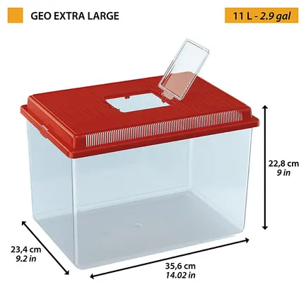 Ferplast GEO EXTRA LARGE Контейнер для риб та амфібій (11л): додаткове фото 2