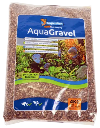 Акваріумний гравій SF AQUA GRAVEL DARK 1-2 MM 4 KG (A8050110): додаткове фото 2