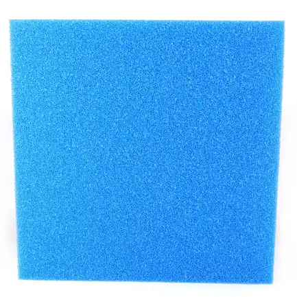 Фільтруюча губка грубої очистки Hobby Filter sponge blue ​50x50x5см ppi 10 (20480)