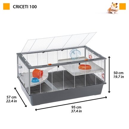 Ferplast CAGE CRICETI 100 Велика клітка для хом&#039;яків — Фото 1