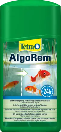 Засіб Tetra Pond AlgoRem для боротьби з каламутною зеленою водою у ставку, 1 л на 15000 л: додаткове фото 2