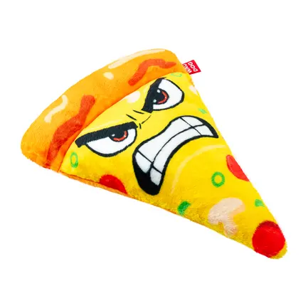 Іграшка для собак WAUDOG Fun Plush Піца, плюш, Ш 16 см, Д 22,5 см: додаткове фото 2