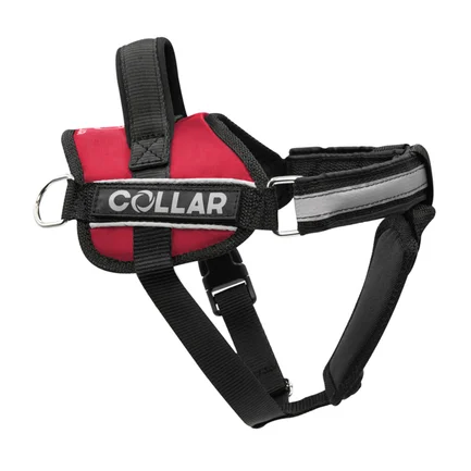 Шлея "Dog Extreme" "POLICE" №1 (В:35-45см) червоний: додаткове фото 2