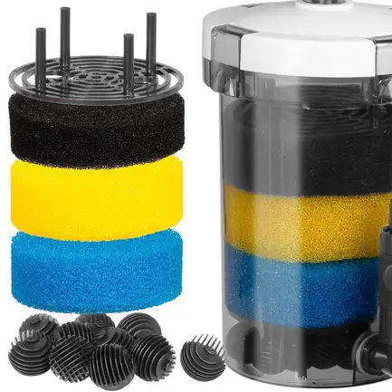 Зовнішній префільтр для акваріума Kruger Meier FlowPure Pro 2700 (16/22 мм) — 2.7 л: додаткове фото 6