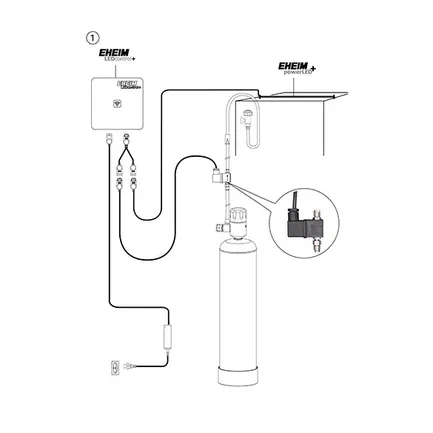 Електроклапан Eheim CO2 magnetic valve powerLED+ 24в. (6064380) — Фото 6