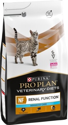 Сухий дієтичний корм PRO PLAN VETERINARY DIETS NF Renal Function Advanced Care для дорослих котів для підтримання функції нирок при хронічній хворобі нирок 5 кг — Фото 2