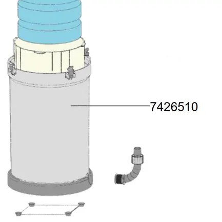 Каністра для зовнішнього фільтру Eheim classicVARIO+e 250 (7426510): додаткове фото 2