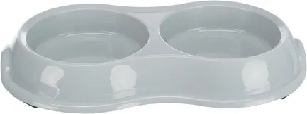 Миска Trixie для собак, подвійна, 2х200 л, d:11 см, 26х4х14 см (пластик): додаткове фото 3