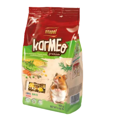 Преміум корм Vitapol Karmeo для хом'яків, 400 г