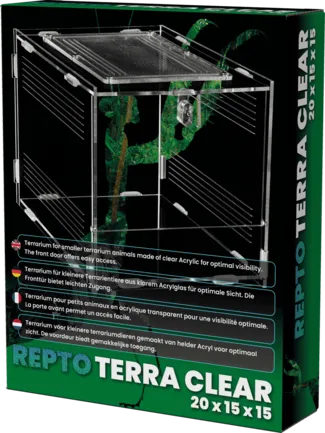 Тераріум REPTO TERRA CLEAR 20X15X15,3 (R1100765): додаткове фото 2