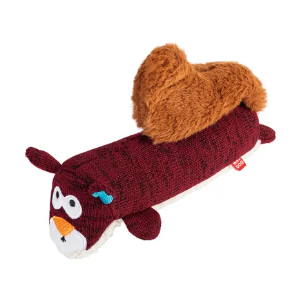 Іграшка для собак WAUDOG Fun Plush Білка, трикотаж, Ш 5 см, Д 18 см, M: додаткове фото 2