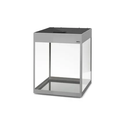 Акваріум GLOSSY CUBE сірий