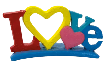 Декорація для акваріума SF DECO RAINBOW LIEBE (A4021625)