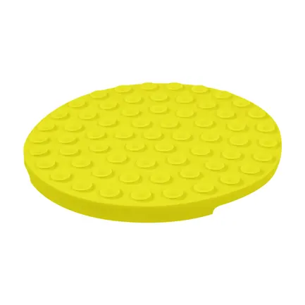 Килимок для злизування і повільного харчування WAUDOG Silicone, 211х211х30 мм, жовтий: додаткове фото 5