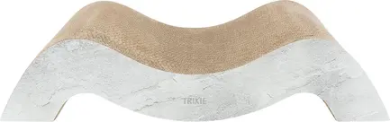 Дряпка Trixie Хвиля XXL для котів, картон, 64х14х37 см (сіра): додаткове фото 2