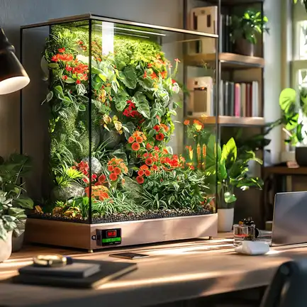 Нагрівальний мат з термостатом Terrario Amantea 2.0 5W 14x15см: додаткове фото 3