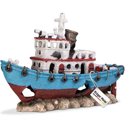 Декорація корабель Kruger Meier Shipwreck 28x9x18см (301220)