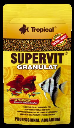 Сухий корм Tropical Supervit Granulat для акваріумних риб, 10 г (гранули)