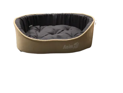 Лежанка AnimAll Aurora Grey Beige, сіро-бежевий, 53×42×16
