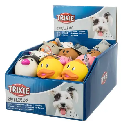 Іграшка Trixie М'яч Звірята для собак, d:6 см (латекс): додаткове фото 4