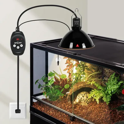 Світильник глибокий рефлекторний з термостатом Repti-Zoo 150W (RL02BTC): додаткове фото 6