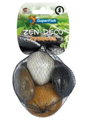 Прикраси для акваріума SF ZEN PEBBLE MEDIUM MIX 450 GRAM (A8050270)