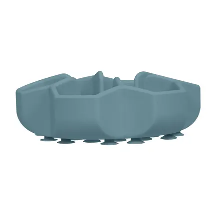 Миска для повільного харчування WAUDOG Silicone, 750 мл, сірий: додаткове фото 4