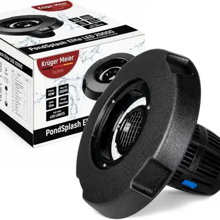 Фонтан, аератор для ставка Kruger Meier PondSplash Elite LED 40000 з LED-підсвіткою 40000 л/год: додаткове фото 4