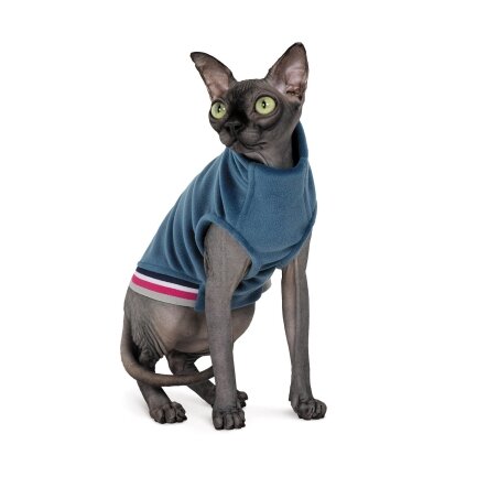 Светр Pet Fashion «Wiki» для котів, розмір L, синій (лімітована серія) — Фото 1