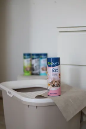 Дезодорант для котячого туалету Biokat's DEO Baby powder 700 г: додаткове фото 2