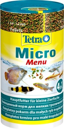 Корм для акваріумних риб Tetra Micro Menu 100 мл (мікс) — Фото 1