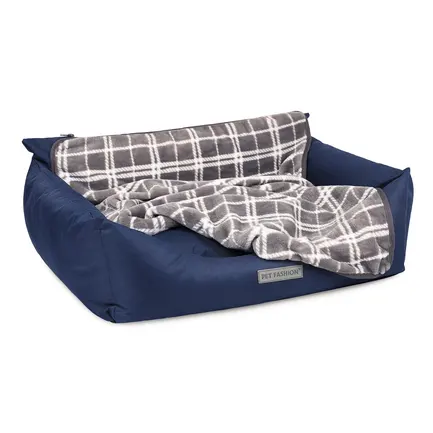 Лежак Pet Fashion «Prime» для собак, 66x52x24 см, синій: додаткове фото 3