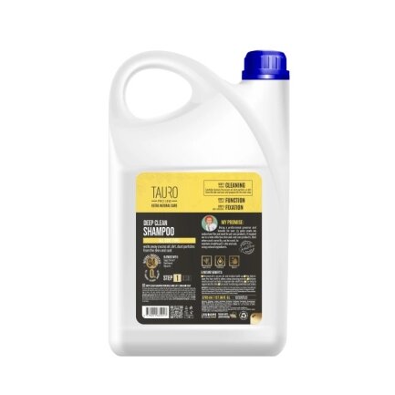 Шампунь для глибокого очищення шкіри та шерсті собак і котів TAURO PRO LINE Ultra Natural Care Deep Clean Shampoo, 3785 мл