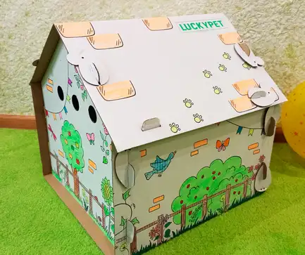 ЕКО Будиночок "Вікенд" білий Lucky Pet: додаткове фото 5