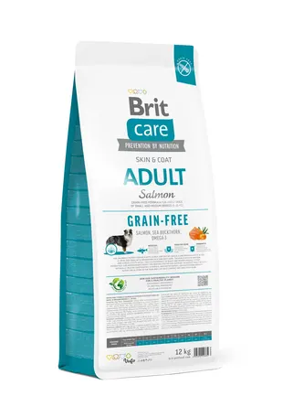Сухий корм Brit Care Dog Grain-free Adult для собак малих і середніх порід, беззерновий з лососем, 12 кг: додаткове фото 3