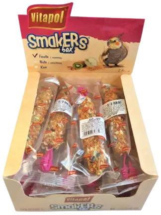 Колба Vitapol Smakers Box для німф, зі смаком фруктів, упаковка 12 шт