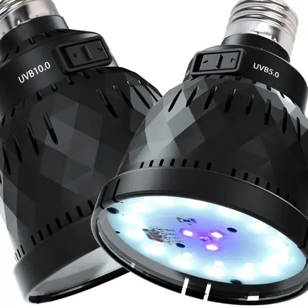 Лампа LED Repti-Zoo Desert and Tropical UVB 5.0 UVB 10.0 5W для тераріумів (LEDU04): додаткове фото 2