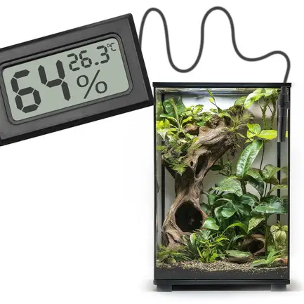 Цифровий термометр-гігрометр Kruger Meier Elonipac LCD з датчиком на кабелі 200 см: додаткове фото 3