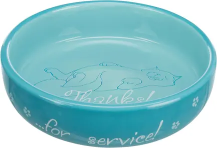Миска Trixie для котів коротконосих порід, керамічна, 15 см, 300 мл: додаткове фото 4