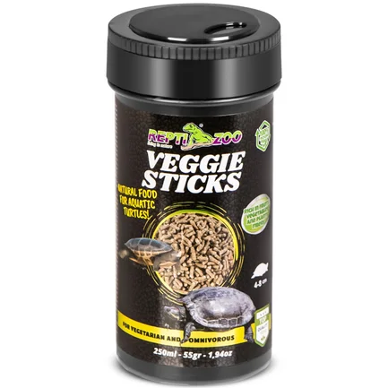 Корм рослинний для черепах з вітамінами Repti-Zoo Veggie Sticks 250мл.: додаткове фото 2