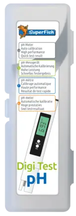 Тест для визначення рівня pH в акваріумі SUPERFISH DIGI TEST PH (A4030600): додаткове фото 2