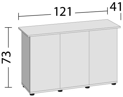 Підставка Juwel під акваріум RIO 240 LED, 121х41х73 см — Фото 1
