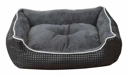 АnimAll Лежак Nena Star з візерунком L DARK GREY (62X50X17)