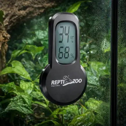 Цифровий гігрометр-термометр Repti-Zoo LCD Thermo-Hygrometr для тераріумів (SH150): додаткове фото 3