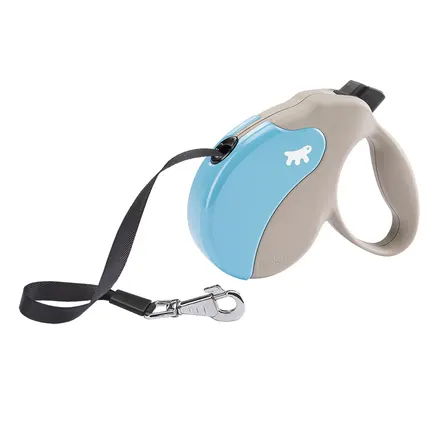 Ferplast AMIGO L TAPE BEIGE-BLUE Рулетка-поводок зі стрічкою