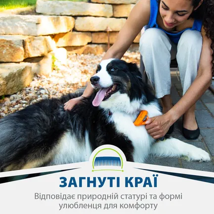 Фурмінатор FURminator для собак з довгою шерстю, розмір М: додаткове фото 4