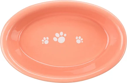 Миска Trixie для котів, овальна, керамічна, 15х10 см, 200 мл: додаткове фото 4