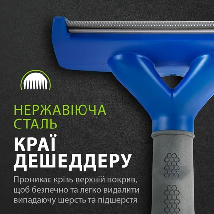Фурмінатор FURminator для собак з довгою шерстю, розмір L: додаткове фото 9