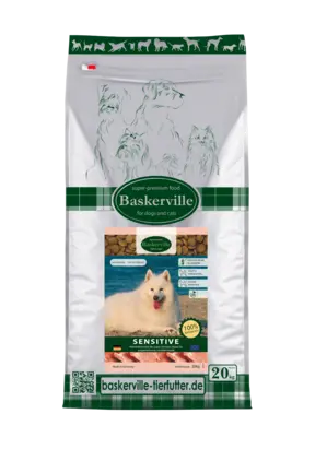 Baskerville HF Sensitive. Сухий корм для дорослих собак 20 кг