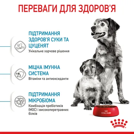 Сухий корм Royal Canin MEDIUM STARTER для дорослих собак середніх порід 1 кг: додаткове фото 5